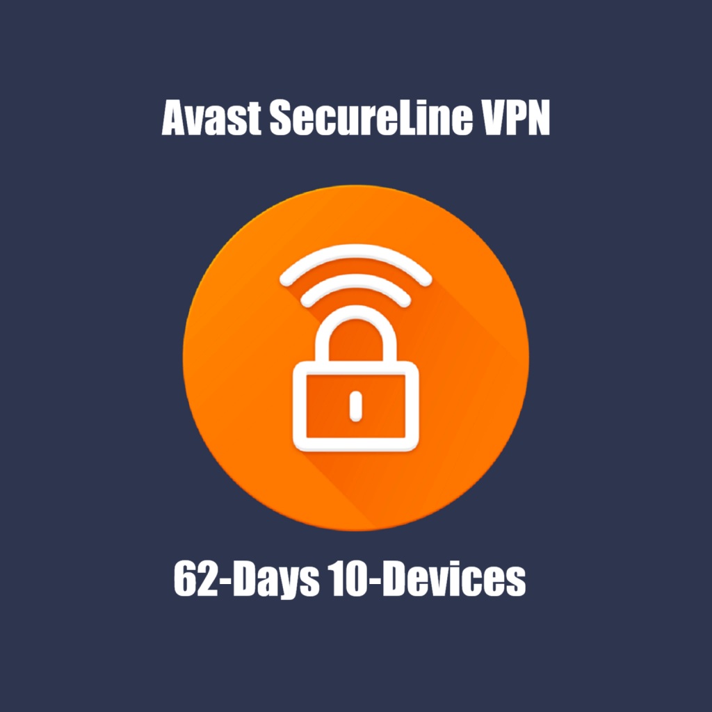 Avast SecureLine VPN 62 days subscription for 10 devices